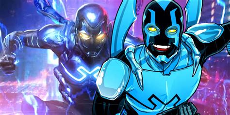 How DC's Live-Action Blue Beetle Design Compares To The Comics