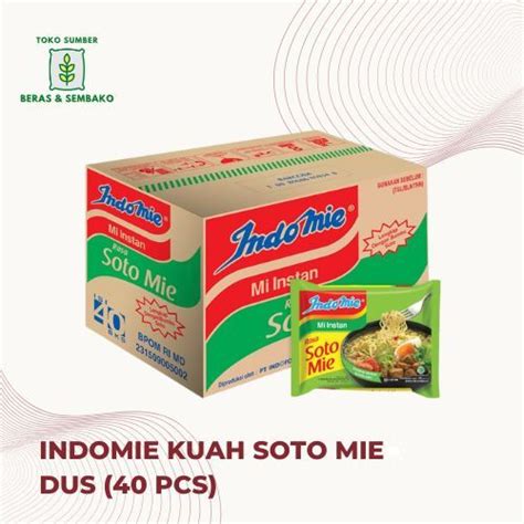 Jual Mie Instant INDOMIE Soto Mie DUS 40 Pcs Shopee Indonesia