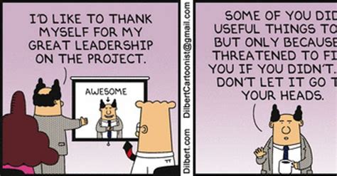 Dilbert Leadership Quotes. QuotesGram