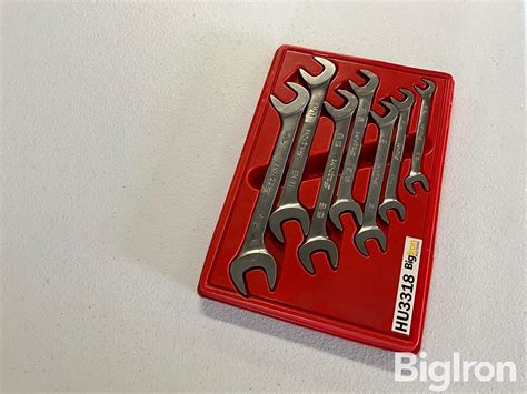 Snap On Double Offset Wrench Set End Wrenches Bigiron Auctions