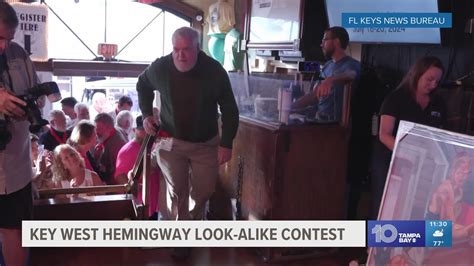 Wisconsin man wins 2023 Ernest Hemingway look-alike contest | wtsp.com