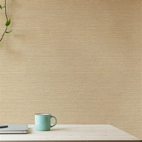 Papier Peint Color Zostera Beige Casamance