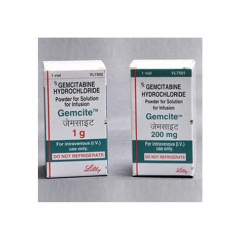 Gemcite Gemcitabine Hydrochloride Injection Vial At Best Price In Mumbai