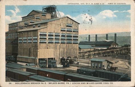 Hollenbach Breaker No2 Lehigh And Wilkes Barre Coal Company