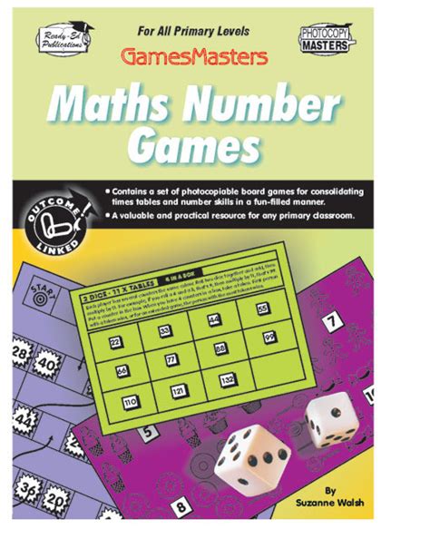 Maths Number Games - Ready-Ed Publications (REP-386) Educational ...