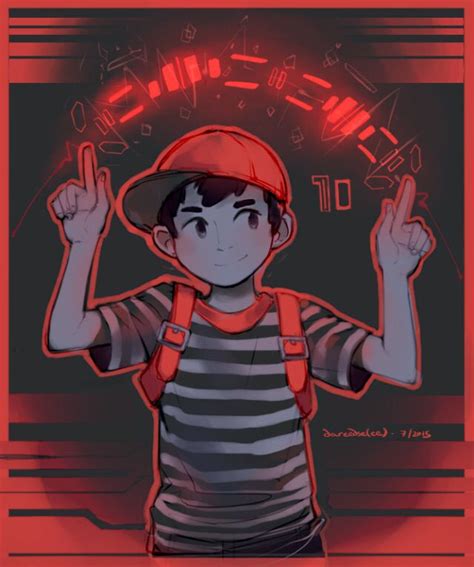 Ness | fan art Nintendo Characters, Nintendo Art, V Games, Cute Games ...