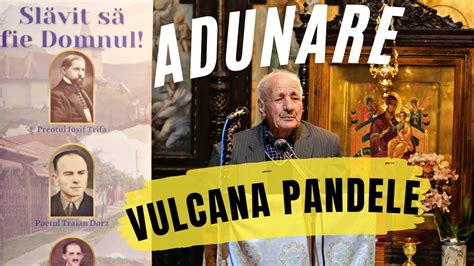 ADUNARE Vulcana Pandele 12 11 2023 YouTube