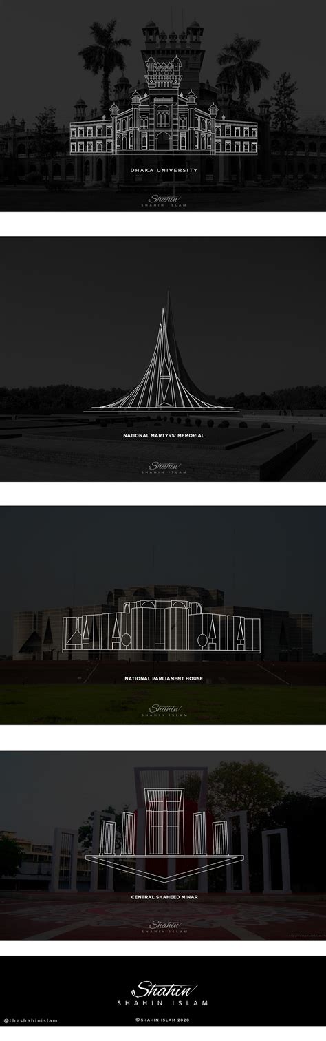 ICONIC LANDMARKS | BANGLADESH on Behance