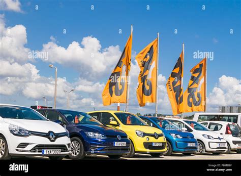 Sixt Rent A Car Parking At Airport Stock Photo Alamy