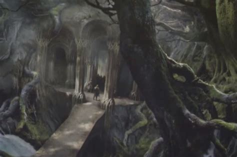 Mirkwood The Entrance Thranduil The Hobbit Tolkien Elves