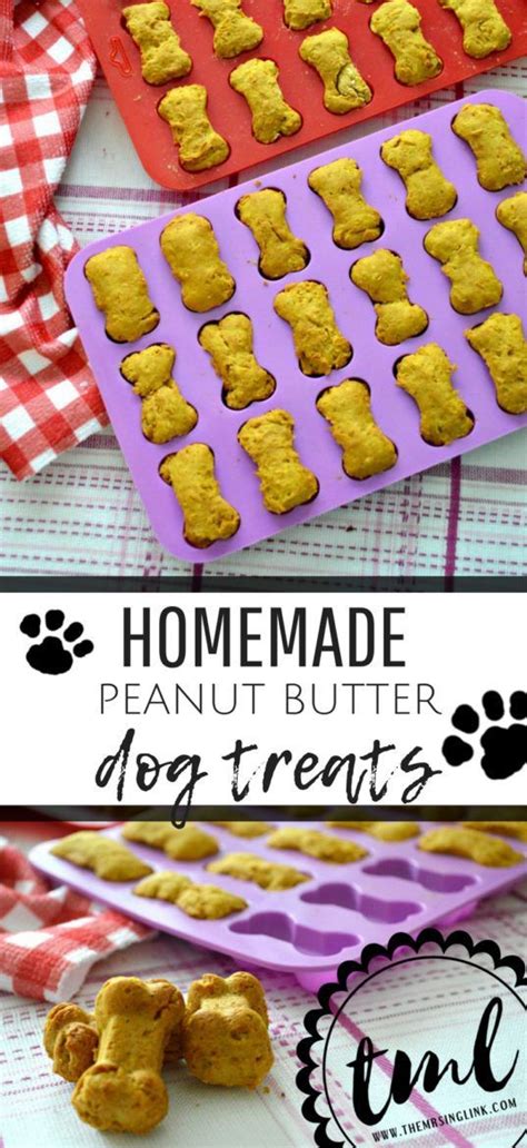 Healthy Homemade Peanut Butter Dog Treats Artofit