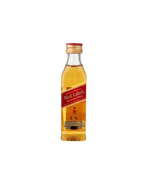 MINI BOTELLA JOHNNIE WALKER RED