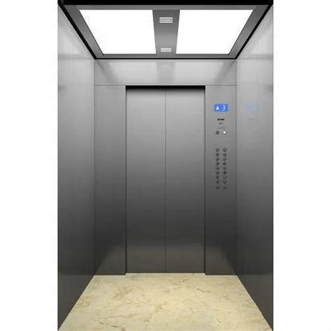 Stainless Steel Ss Passenger Elevator Max Persons Capacity 5 Person