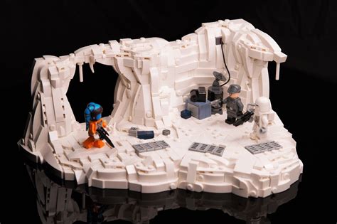 Hoth Echo Base Lego Star Wars Star Wars Battlefront Lego Design