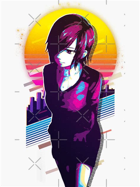 Tokyo Ghoul Touka Kirishima Sticker For Sale By Sretroart Redbubble