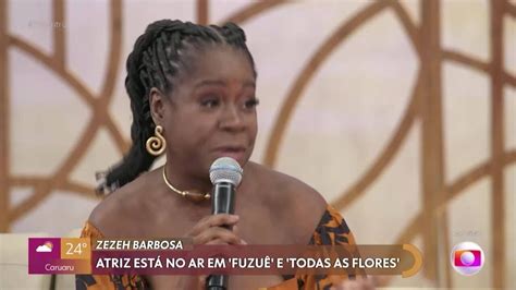 Zezeh Barbosa fala sobre partida da mãe após acidente que matou