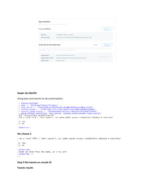 SOLUTION: Twitter Keyword Analysis - Studypool