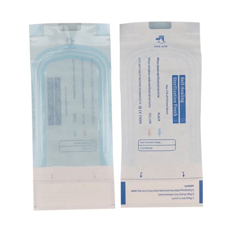 Self Seal Sterilization Pouch 35 X 10 Dental Protection Pouches