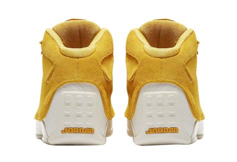 Air Jordan 18 Yellow Suede - Sep 2018 - AA2494-701 - KicksOnFire.com