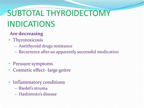 PPT - SUBTOTAL THYROIDECTOMY PowerPoint Presentation, free download ...