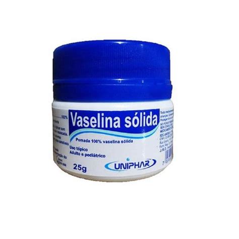 Vaselina Sólida 25G UNIPHAR Vaselina Magazine Luiza