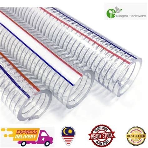 pvc spring coil hose pvc spring wire hose spiral wire hose