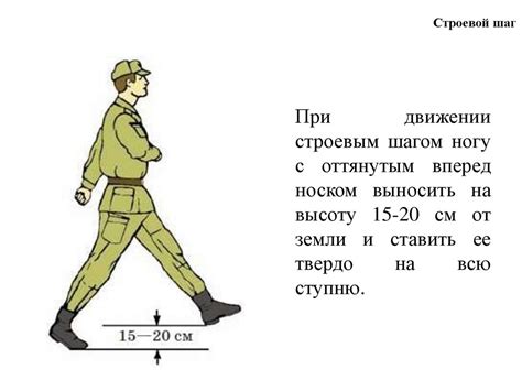 Строевой шаг отделения - online presentation