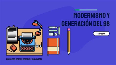 Modernismo Y Generación Del 98