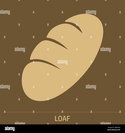 Bread Loaf Isolated Icon Design Hi Res Stock Photography And Images Alamy