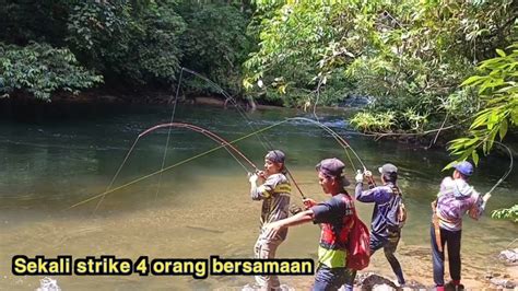 Pemancing Mana Yg Tak Tergiur Kalau Nemu Spot Sungai Seperti Ini