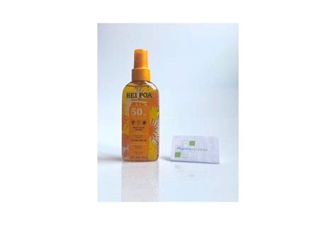 Pharmaservices Hei Poa Huile S Che Solaire Mono Spf Spray Ml