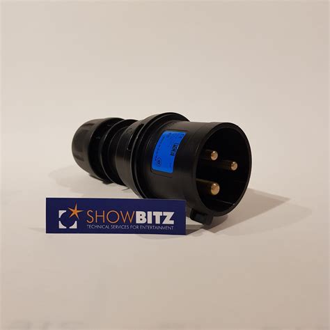 Black PCE 32A Plug – ShowBitz