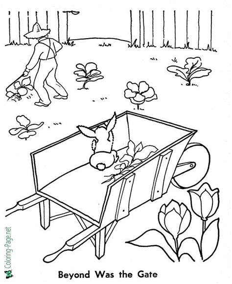 Fairy Tales - Peter Rabbit Coloring Pages