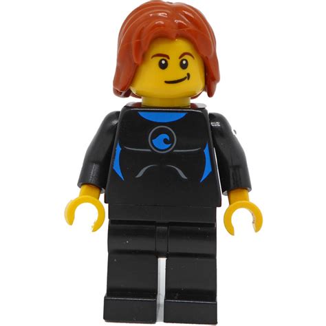 LEGO Surfer with Azure Wetsuit Minifigure | Brick Owl - LEGO Marketplace