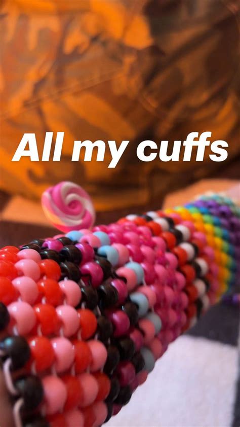 All My Cuffs In 2024 Diy Kandi Bracelets Kandi Bracelets Kandi Cuff