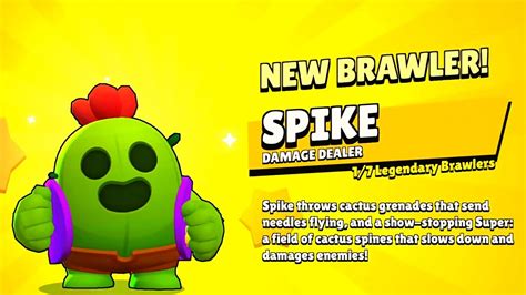 Unlocked Spike Brawler Spike Brawlstars Brawl Stars Season 16