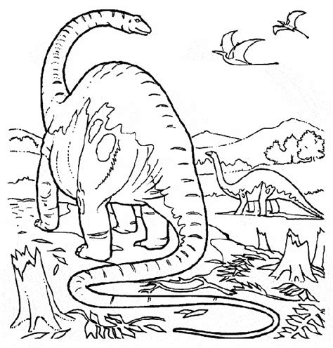 Dessins De Coloriage Dinosaure Imprimer Sur Laguerche Page