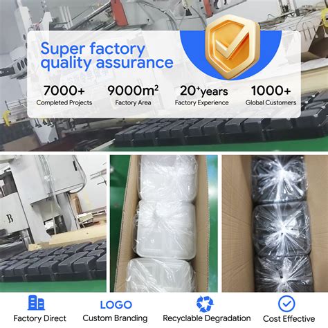 XM XIEFA Factory Custom Disposable Supermarket PP Meat Trays and Food
