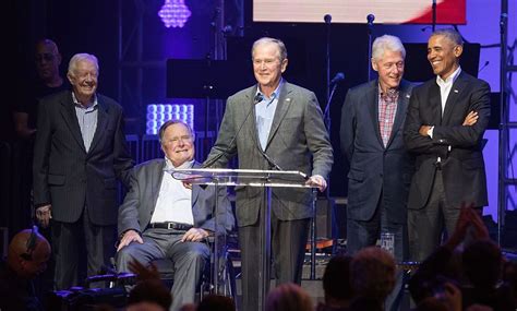 Five Former Presidents Gather At Texas Aandm For One America Appeal Concert Texas Aandm Today