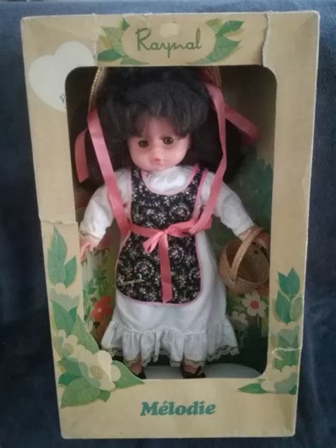 ANCIENNE POUPEE VINTAGE RAYNAL en boîte MÉLODIE années 70 EUR 60 00