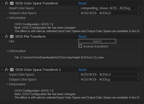 acescct lut  acescg discussions  aces community acescentral