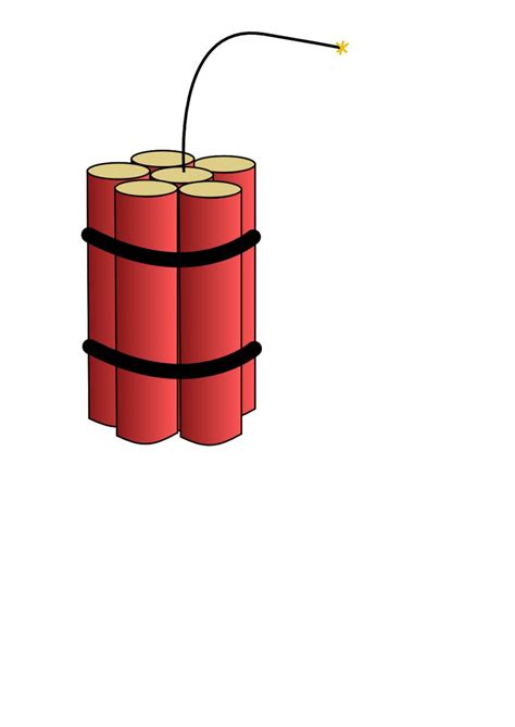 Dynamite Explosion Clip Art, PNG, 999x1413px, Dynamite, Cartoon, Cylinder, Explosion, Fuse ...