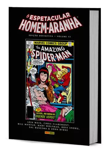 Livro O Espetacular Homem aranha Edição Definitiva Vol 13 Novo