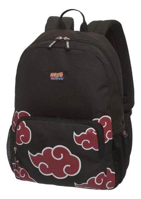 Mochila Juvenil Costas Naruto Uzumaki Akatsuki Anime Tam G Pacific