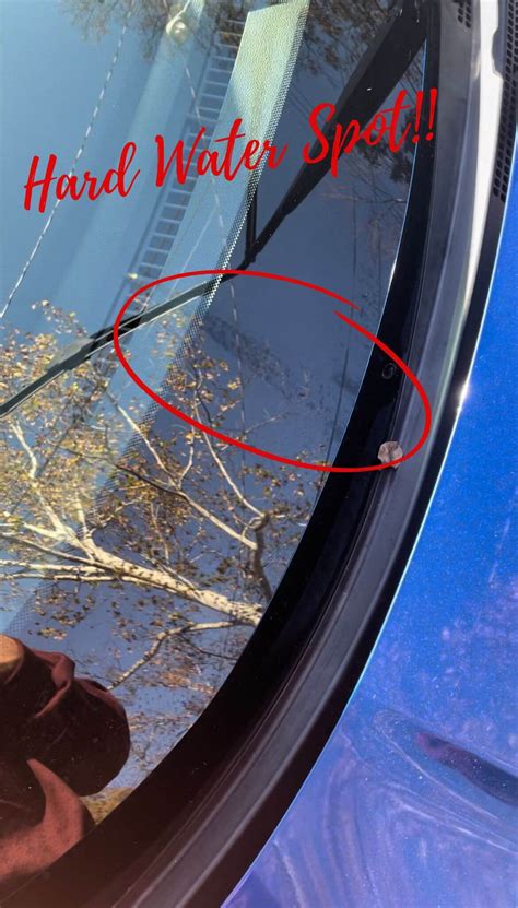 How To Get Rid Of Hard Water Stains On Windshield