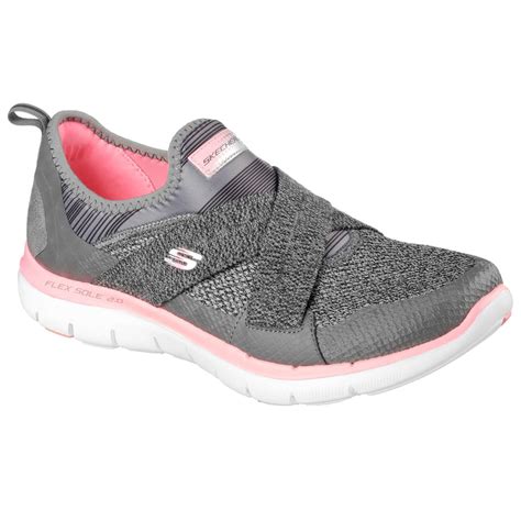 Skechers Sport Flex Appeal 2.0 Ladies Velcro Athletic Shoes