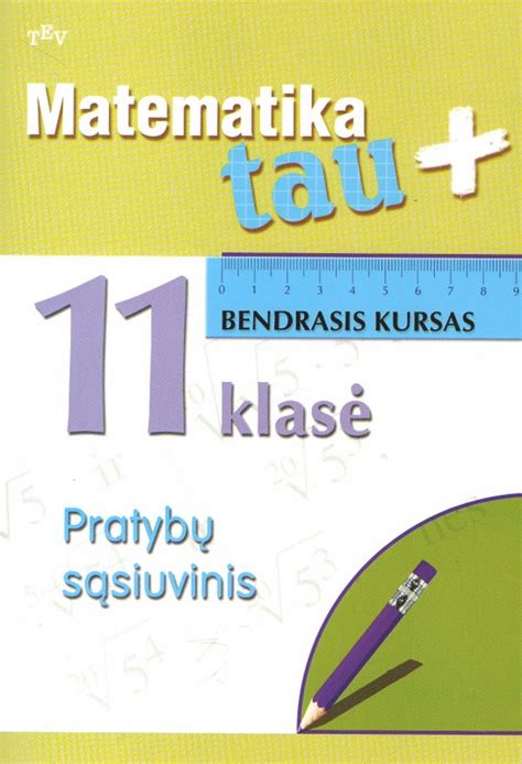 Matematika Tau Plius Klas Bendrasis Kursas Praty