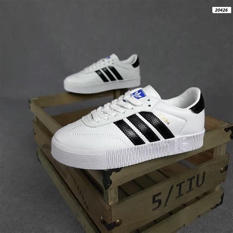 Кроссовки женские Адидас Самба Adidas Samba Originals кожа кеды женские ...
