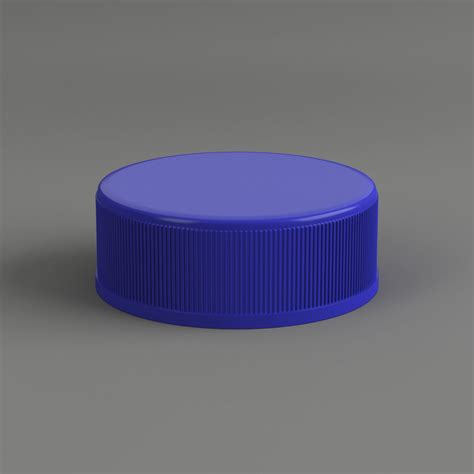 Plastic Bottle Screw Cap 3D 3D Model CGTrader