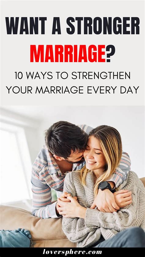 How To Strengthen Your Marriage 10 Practical Tips Lover Sphere